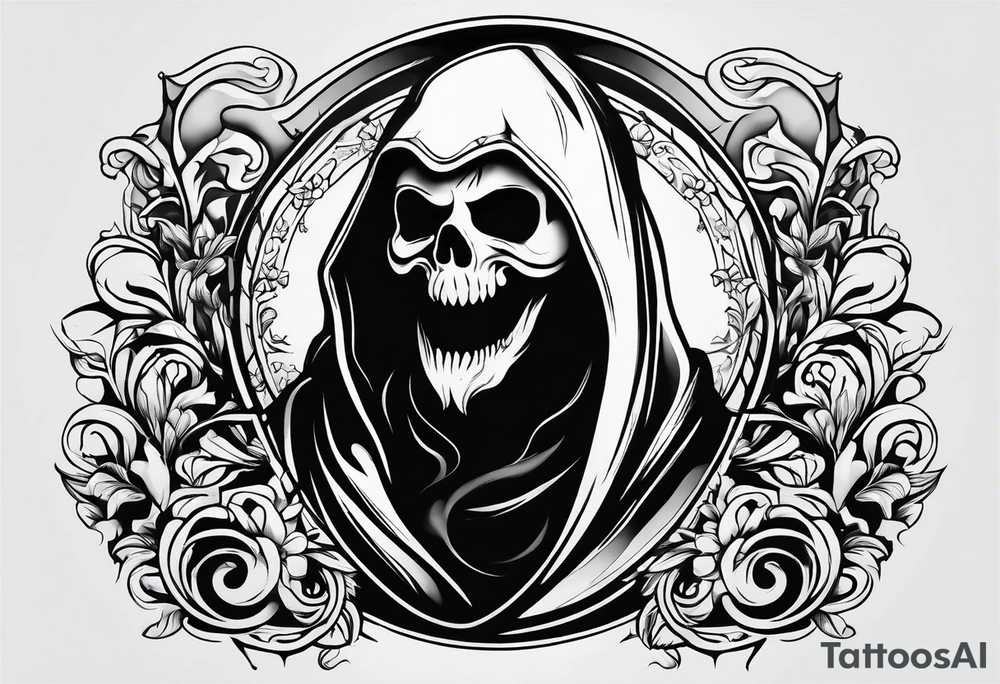 ghostface killer tattoo idea