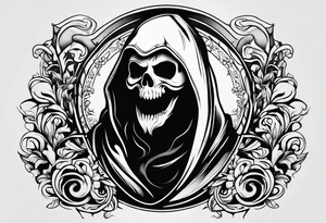 ghostface killer tattoo idea