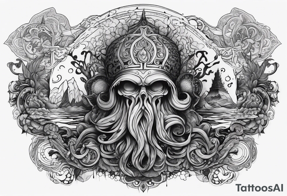 Lovecraftian tattoo idea