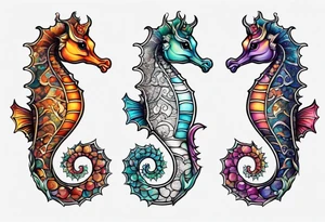 seahorse tattoo idea