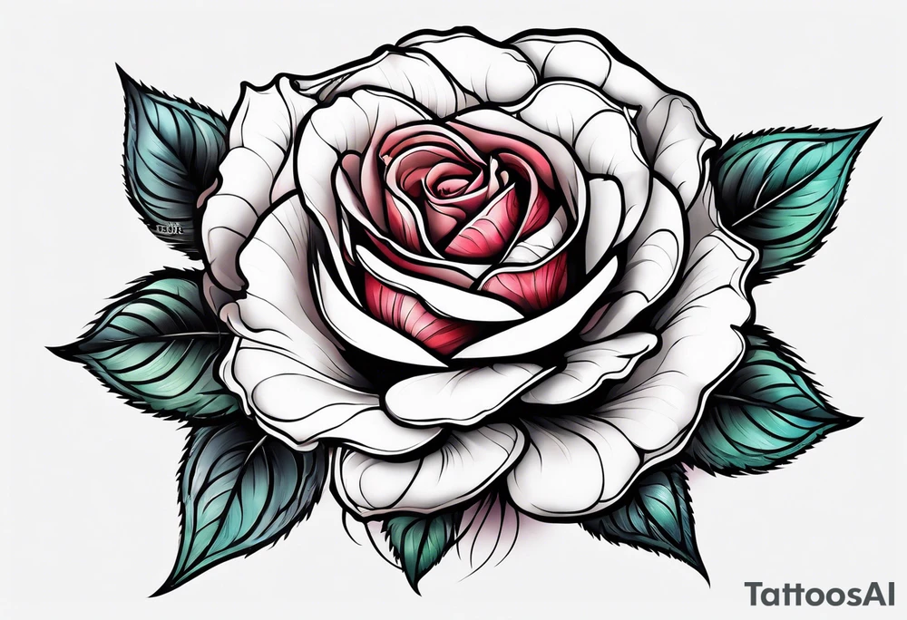 Rose tattoo idea