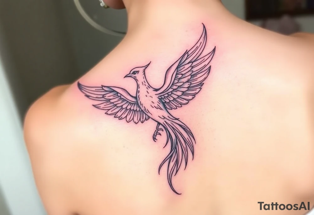 Phoenix tattoo idea