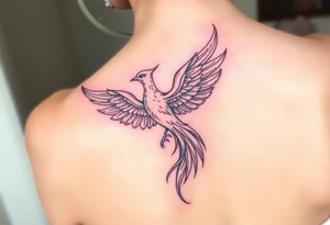 Phoenix tattoo idea