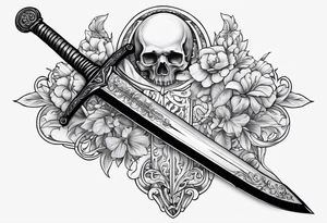 sword tattoo for back

with words memento mori tattoo idea