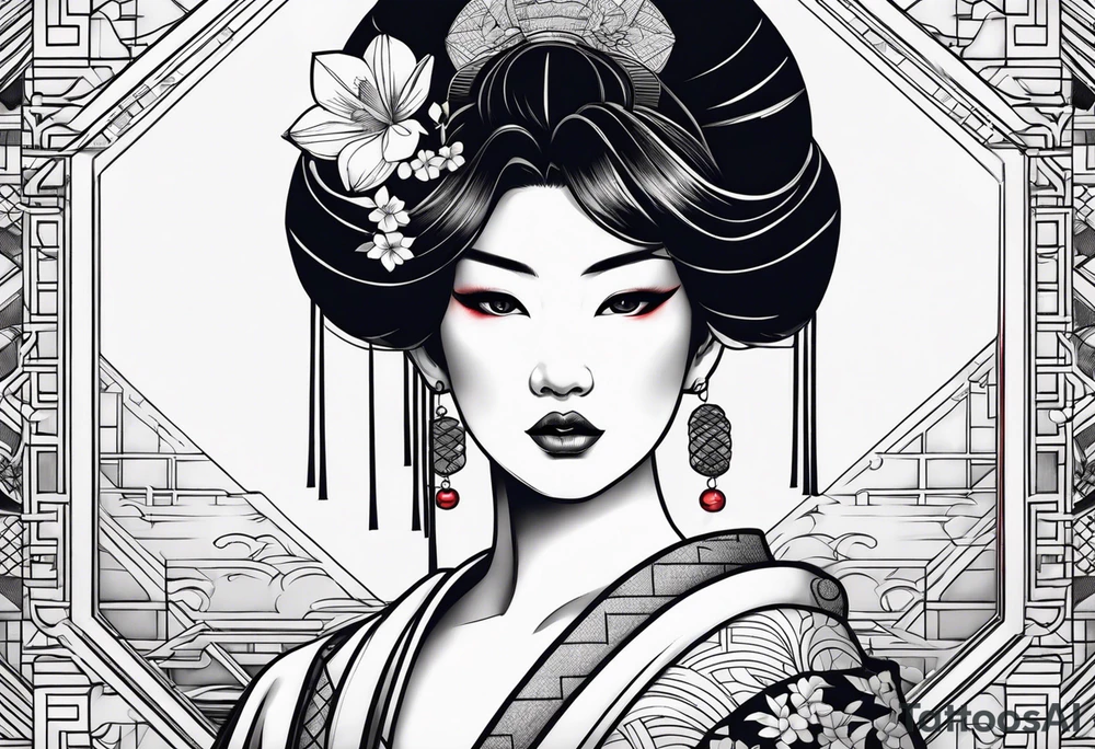 Geisha tattoo idea