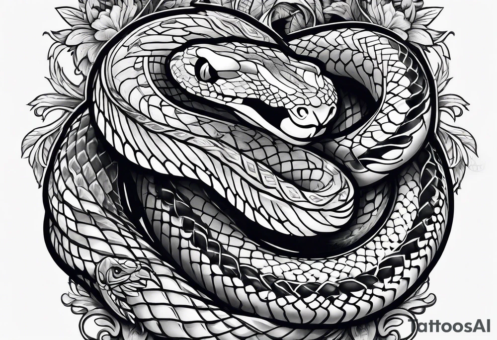 snake tattoo idea