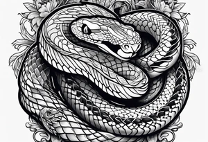 snake tattoo idea