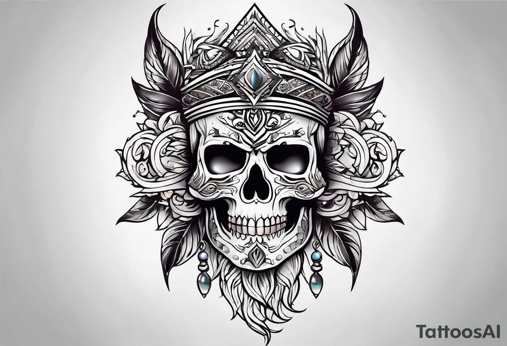 Half sleeve design tattoo idea