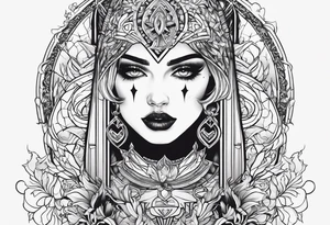 Alexis, in a gothic font tattoo idea