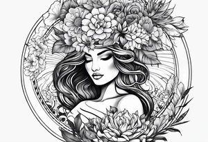 Mother Earth tattoo idea