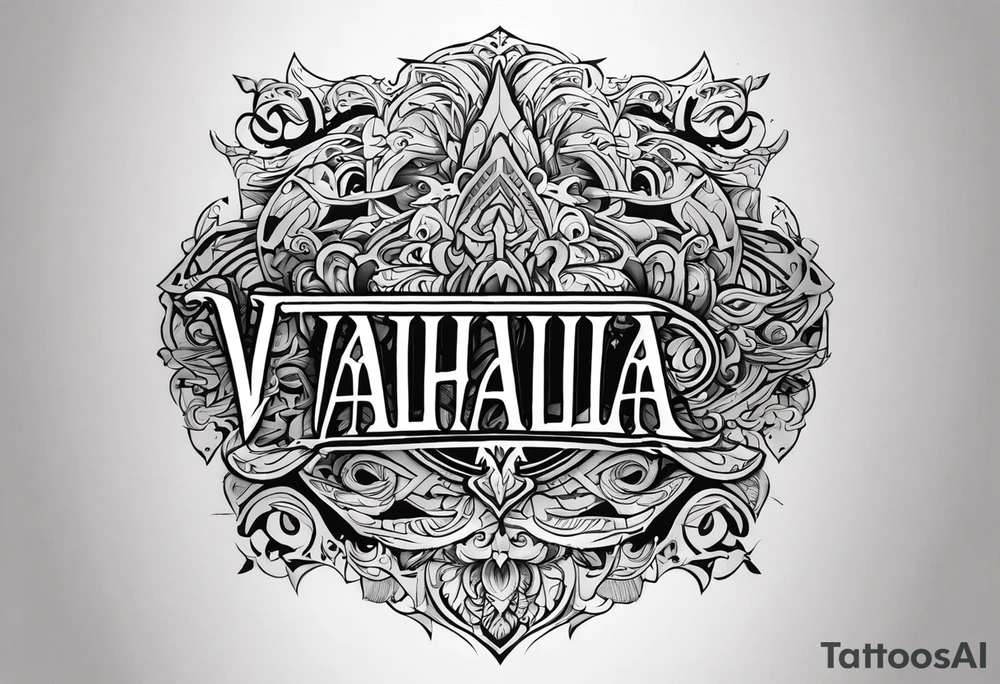 Valhalla tattoo idea