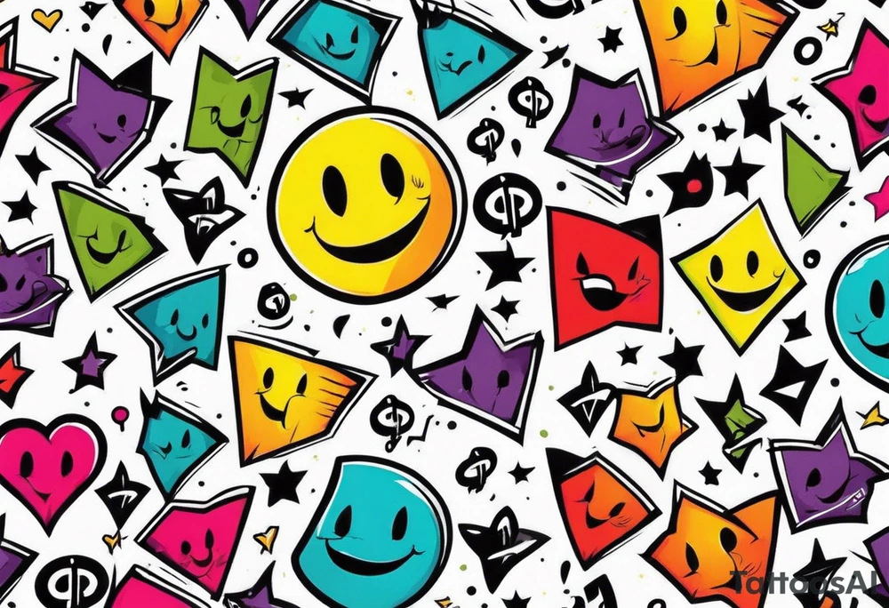 Dollar signs tattoo idea