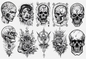 mental pain tattoo idea