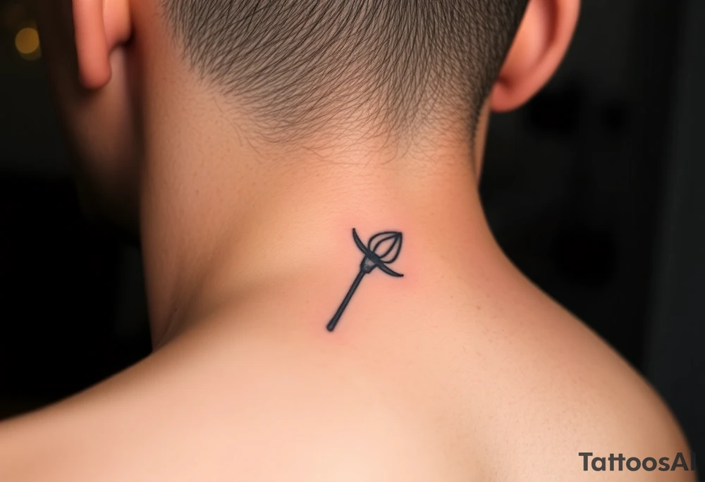 small fine line nightshade tattoo tattoo idea