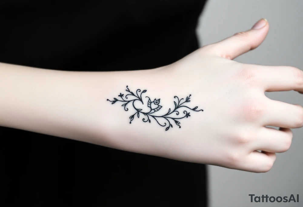 Strength tattoo idea
