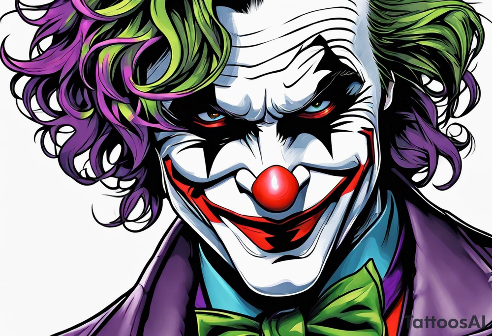 joker tattoo idea