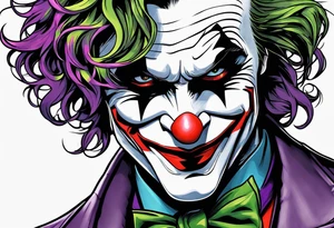 joker tattoo idea