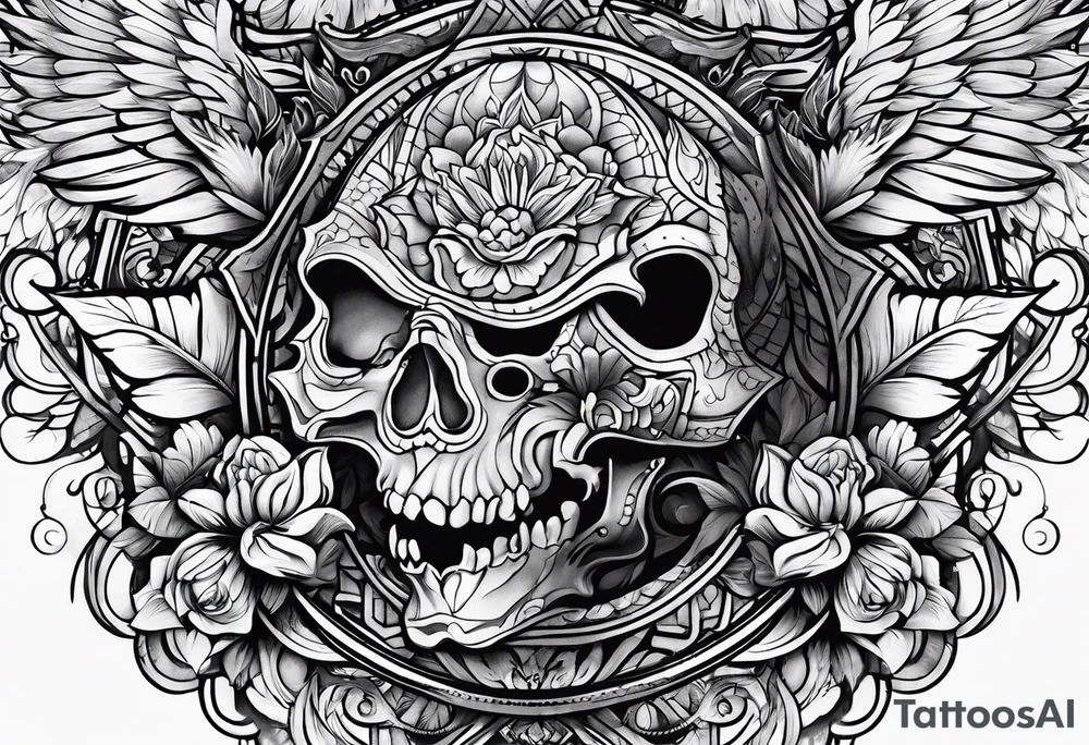 here and now tattoo idea
