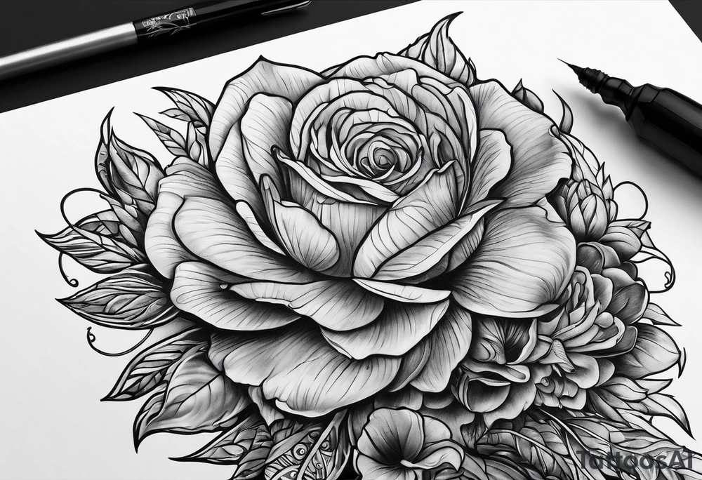 memorial tattoo idea
