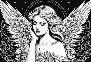 Angel of mine tattoo idea