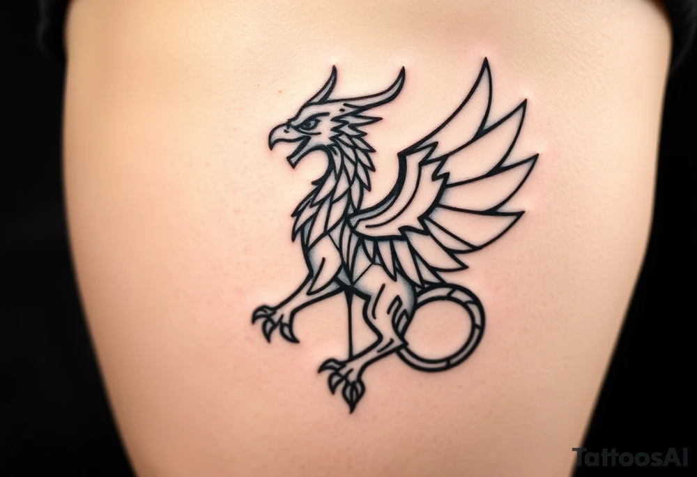 gryphon tattoo idea