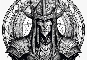 Sauron tattoo idea