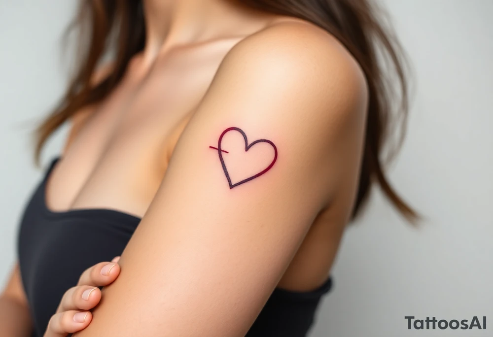 love Heart tattoo idea