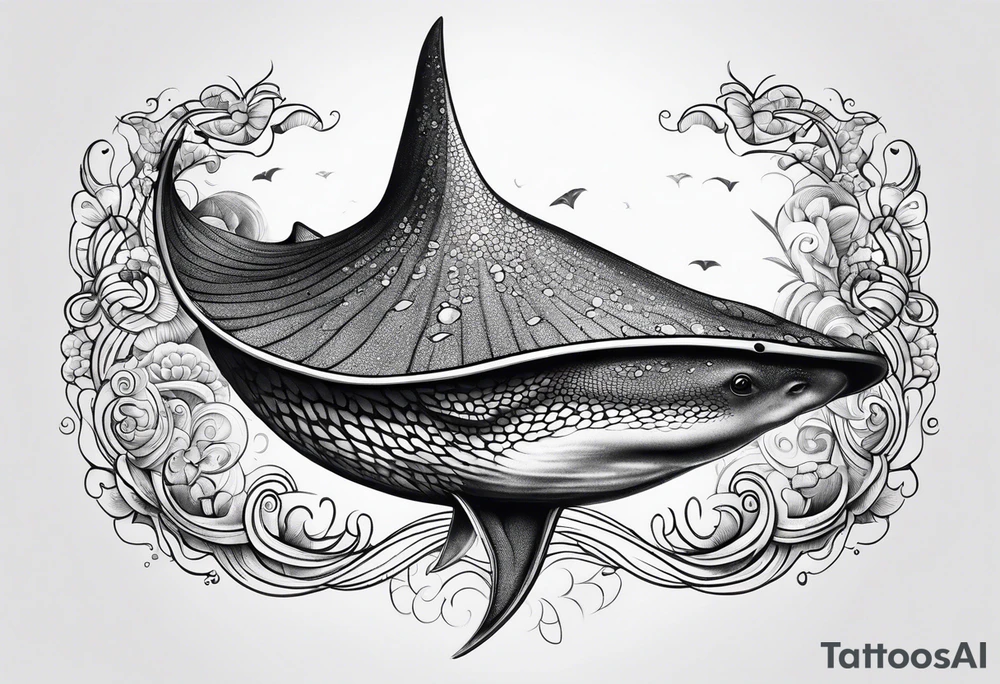 Stingray tattoo idea