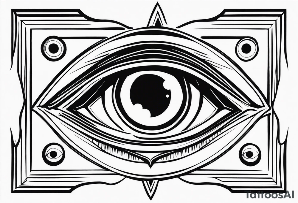 Band tool eye tattoo idea