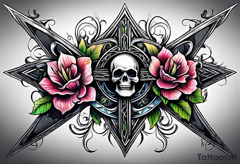 Cross tattoo idea