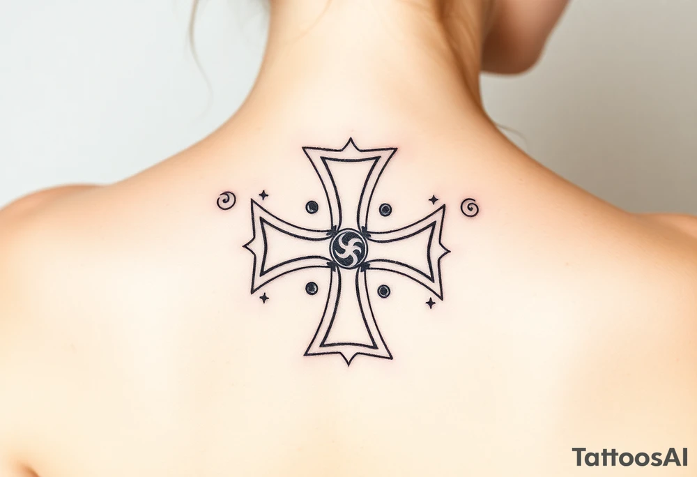 german iron cross tattoo idea