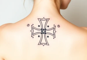 german iron cross tattoo idea