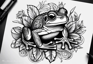 frogs tattoo idea