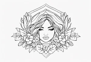 Daughters tattoo idea
