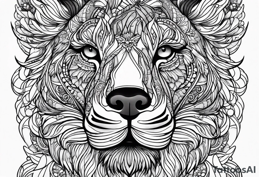 bark tattoo idea