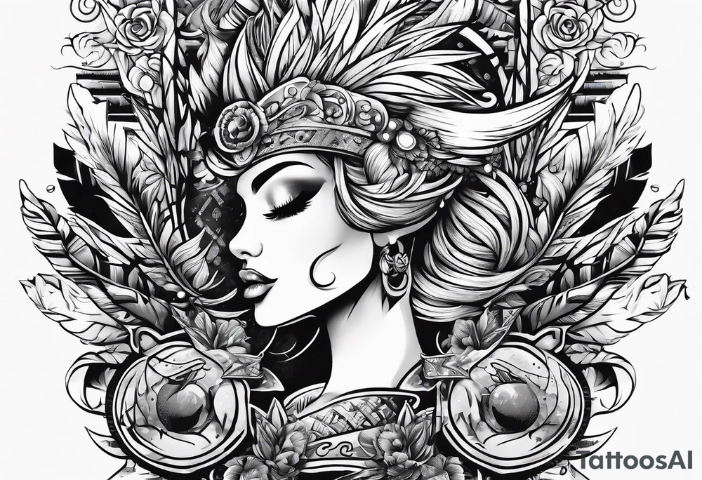 quill and ink


 punk rock tattoo idea