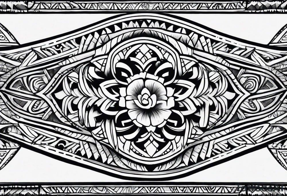 Armband tattoo Polynesian tattoo idea