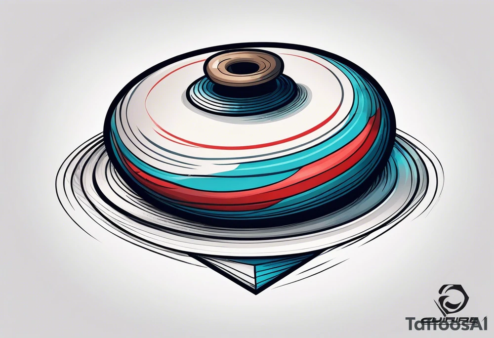 Curling stone l tattoo idea