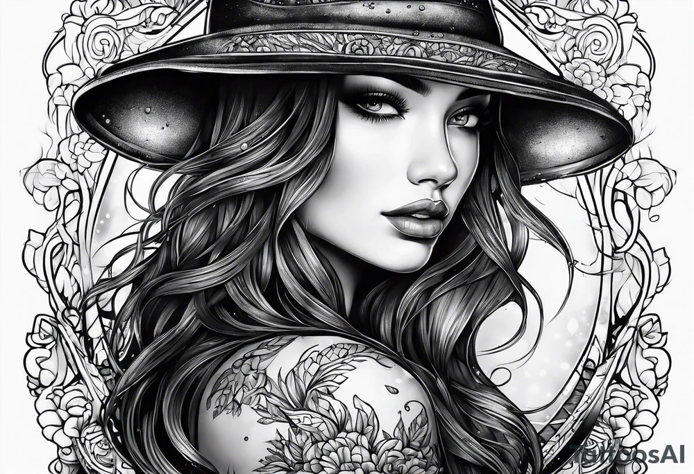 The love for rain tattoo idea