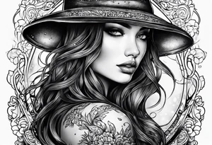 The love for rain tattoo idea