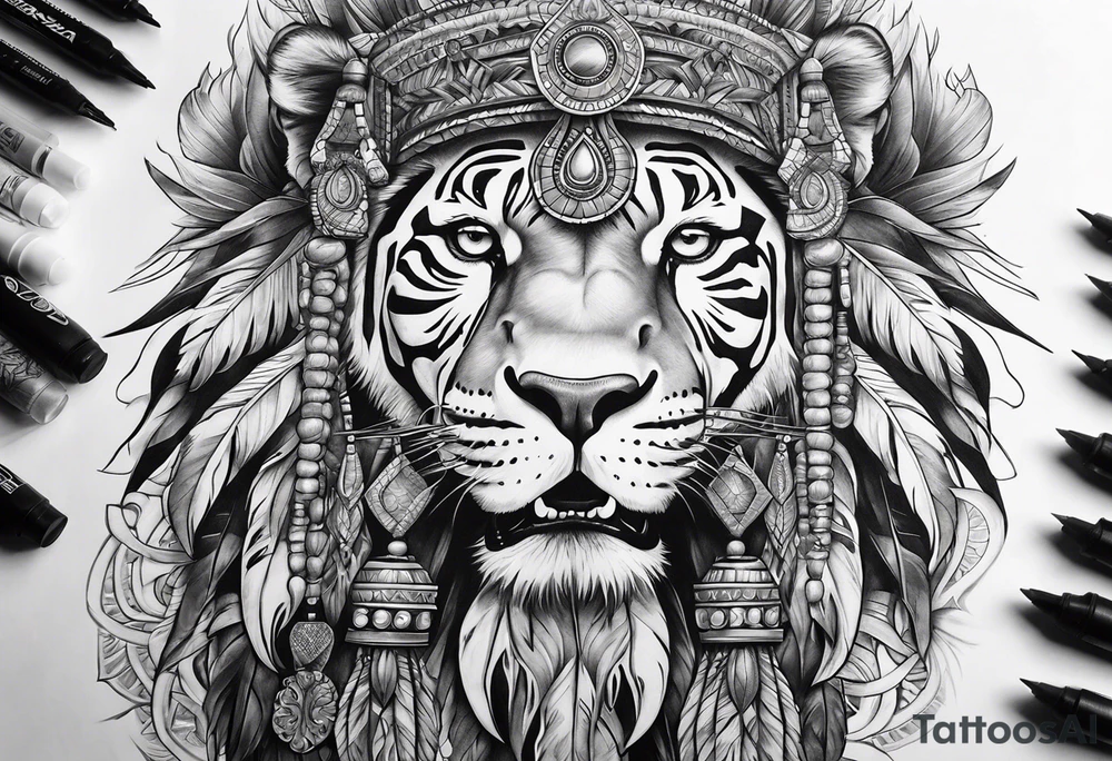 tutankamon tattoo idea