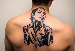 Peter Pan sing with Michael Jackson. tattoo idea
