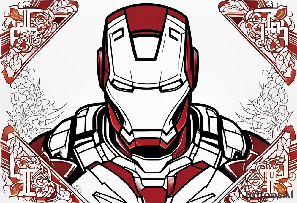 IRONMAN logo tatoo tattoo idea