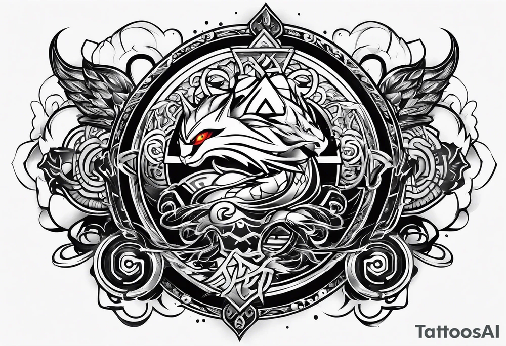 Shinobi symbol tattoo idea