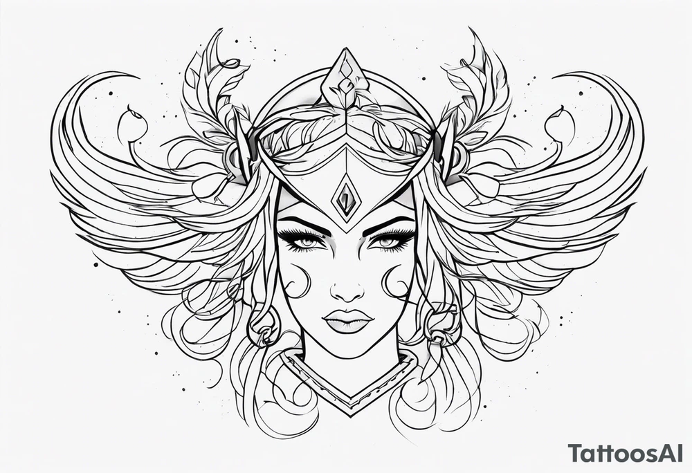 Felicity Aries Dubbo tattoo idea