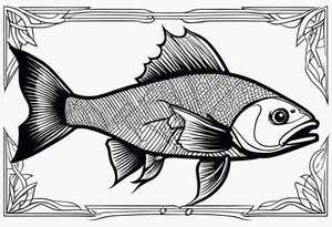 Fish tattoo idea
