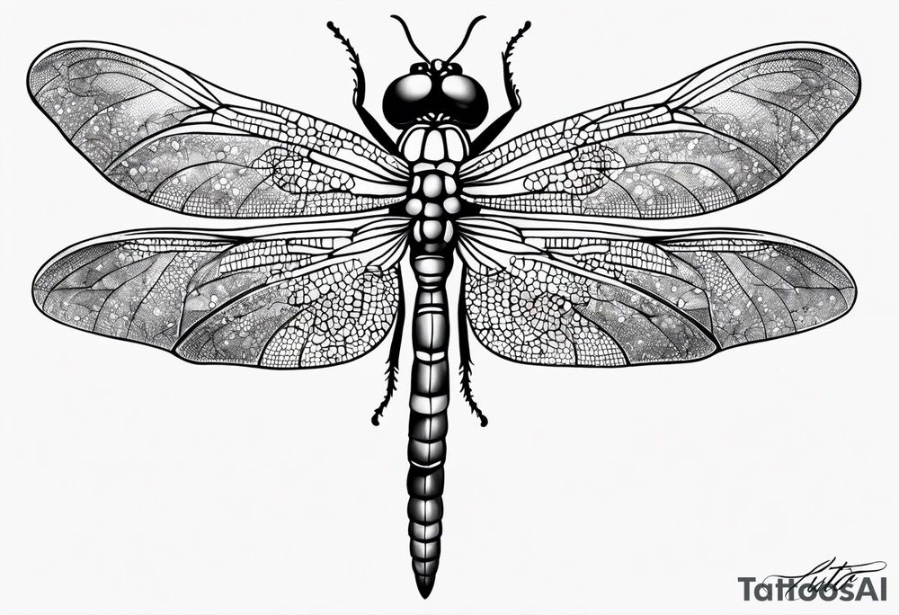 tutto passo dragonfly tattoo idea