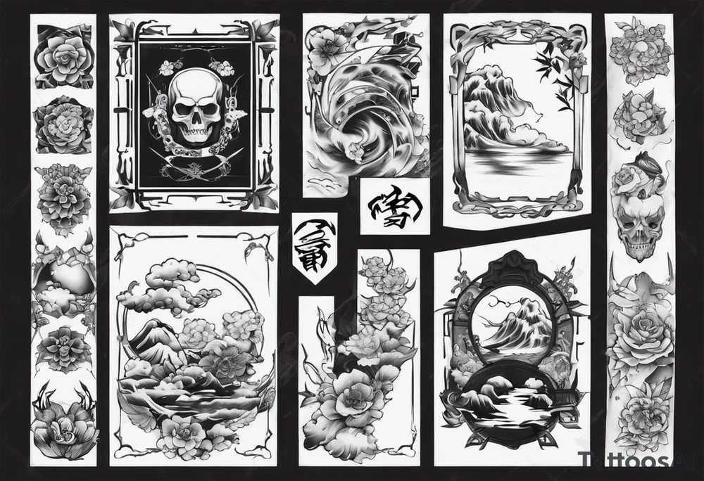 pictures frame tattoo idea
