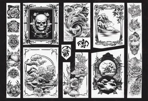 pictures frame tattoo idea
