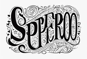 Dum spiro spero tattoo idea